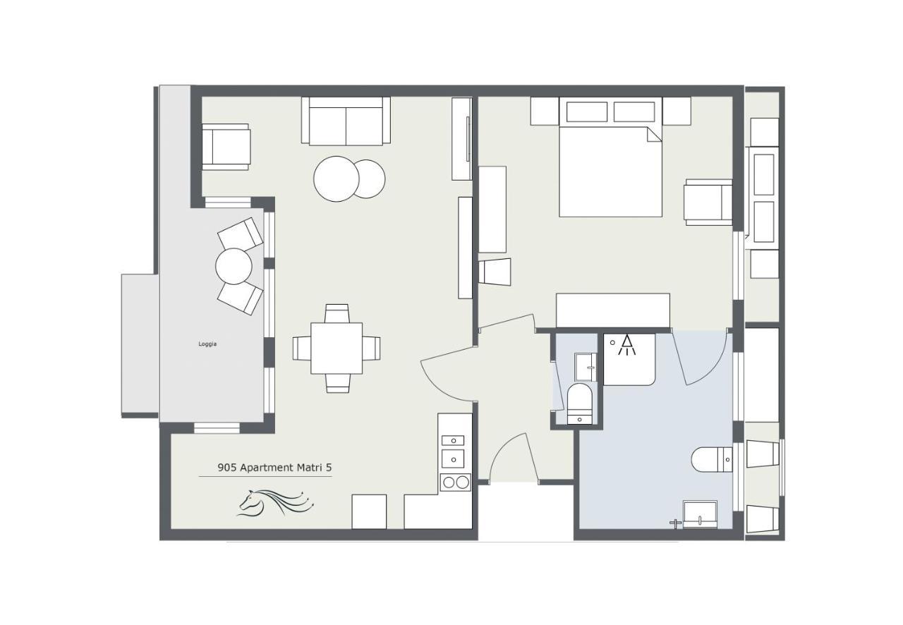 Apartmenthaus Matri By Pferd Auf Wolke Wald am Arlberg Eksteriør bilde